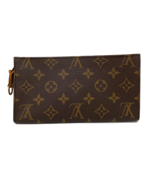 LOUIS VUITTON（ルイ ヴィトン）Louis Vuitton (ルイ ヴィトン) バケット付属ポーチ ブラウンの古着・服飾アイテム