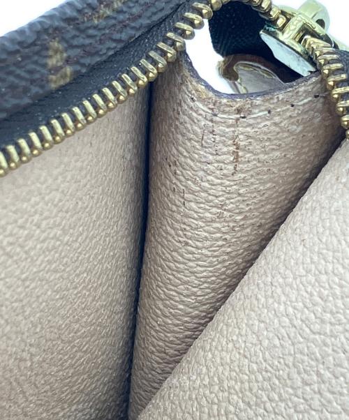 LOUIS VUITTON（ルイ ヴィトン）Louis Vuitton (ルイ ヴィトン) バケット付属ポーチ ブラウンの古着・服飾アイテム