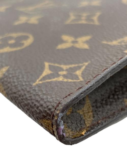 LOUIS VUITTON（ルイ ヴィトン）Louis Vuitton (ルイ ヴィトン) バケット付属ポーチ ブラウンの古着・服飾アイテム