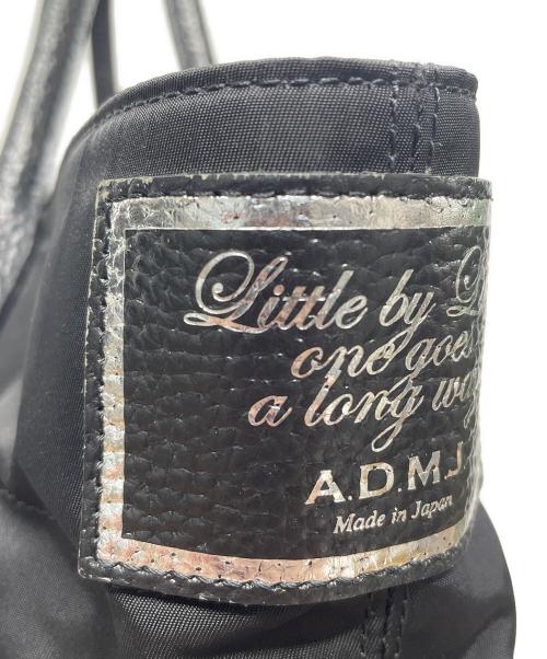 A.D.M.J.（エーディーエムジェイ）A.D.M.J. (エーディーエムジェイ) ナイロントートバッグ ブラックの古着・服飾アイテム
