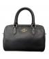 COACH (コーチ) ローアンサッチェル ブラック：18000円