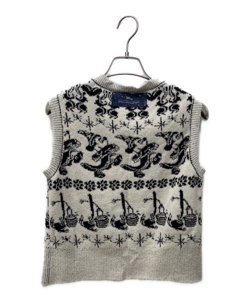 STELLA McCARTNEY（ステラマッカートニー）STELLA McCARTNEY (ステラマッカートニー) DISNEY (ディズニ―) ニットセットアップ ホワイト×ブラック サイズ:XSの古着・服飾アイテム