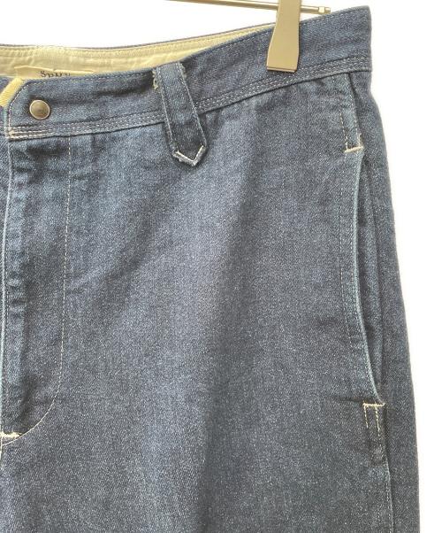 saby（サバイ）saby (サバイ) デニムパンツ インディゴ サイズ:Mの古着・服飾アイテム
