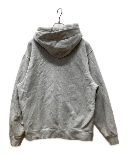 stussy（ステューシー）stussy (ステューシー) COLLEGIATE FLORAL HOODIE グレー サイズ:Lの古着・服飾アイテム
