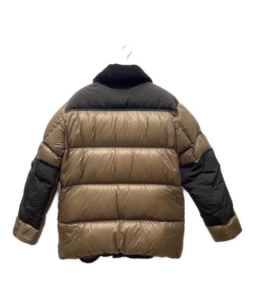 theory（セオリー）theory (セオリー) ダウンジャケット Shiny Daiichi Leon Sc ブラウン×ブラック サイズ:Sの古着・服飾アイテム