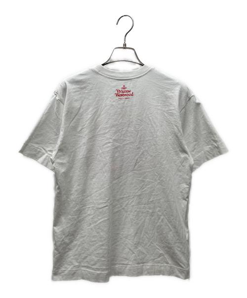 Vivienne Westwood RED LABEL（ヴィヴィアンウエストウッドレッドレーベル）Vivienne Westwood RED LABEL (ヴィヴィアンウエストウッドレッドレーベル) ZODIAC&ORB Tシャツ ホワイト サイズ:Mの古着・服飾アイテム