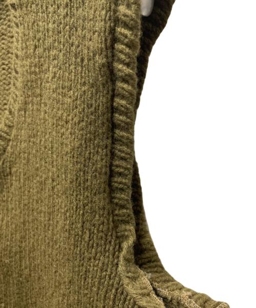 Rugby knitting mills（ラグビーニッティングミルズ）Rugby knitting mills (ラグビーニッティングミルズ) ベスト カーキ サイズ:不明の古着・服飾アイテム