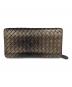 BOTTEGA VENETA (ボッテガベネタ) イントレチャート 長財布 メタリック：8000円