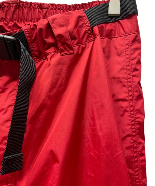 THE NORTH FACE（ザ ノース フェイス）THE NORTH FACE (ザ ノース フェイス) ウーロスワークライトパンツ レッド サイズ:Mの古着・服飾アイテム