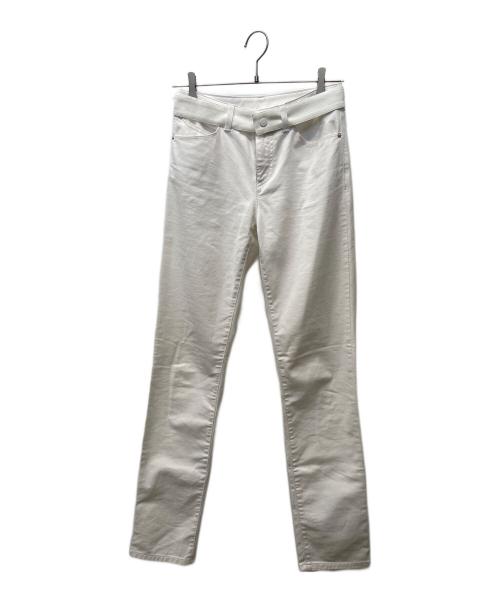 EMPORIO ARMANI（エンポリオ アルマーニ）EMPORIO ARMANI (エンポリオ アルマーニ) デニムパンツ ホワイト サイズ:24の古着・服飾アイテム