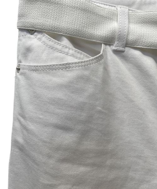EMPORIO ARMANI（エンポリオ アルマーニ）EMPORIO ARMANI (エンポリオ アルマーニ) デニムパンツ ホワイト サイズ:24の古着・服飾アイテム