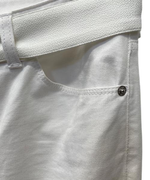 EMPORIO ARMANI（エンポリオ アルマーニ）EMPORIO ARMANI (エンポリオ アルマーニ) デニムパンツ ホワイト サイズ:24の古着・服飾アイテム