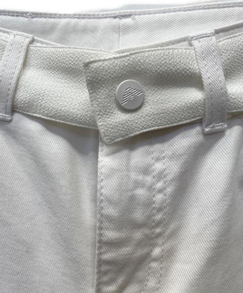 EMPORIO ARMANI（エンポリオ アルマーニ）EMPORIO ARMANI (エンポリオ アルマーニ) デニムパンツ ホワイト サイズ:24の古着・服飾アイテム