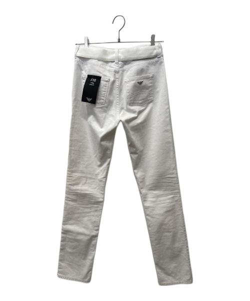 EMPORIO ARMANI（エンポリオ アルマーニ）EMPORIO ARMANI (エンポリオ アルマーニ) デニムパンツ ホワイト サイズ:24の古着・服飾アイテム