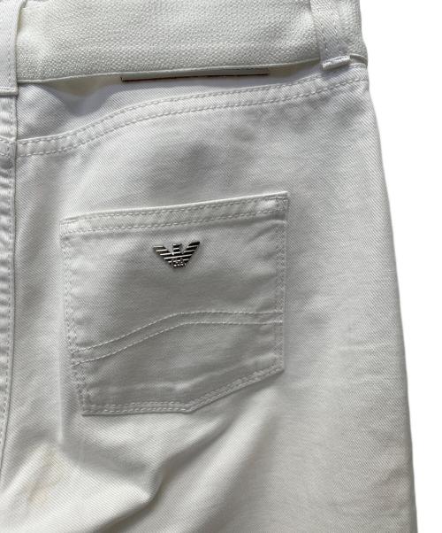 EMPORIO ARMANI（エンポリオ アルマーニ）EMPORIO ARMANI (エンポリオ アルマーニ) デニムパンツ ホワイト サイズ:24の古着・服飾アイテム