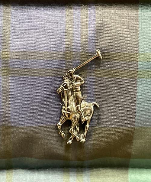POLO RALPH LAUREN（ポロ・ラルフローレン）POLO RALPH LAUREN (ポロ・ラルフローレン) ダウンベスト グリーン×ブラック サイズ:Mの古着・服飾アイテム