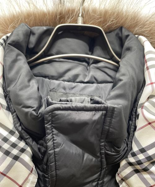 BURBERRY BLACK LABEL（バーバリーブラックレーベル）BURBERRY BLACK LABEL (バーバリーブラックレーベル) ダウンコート ブラック サイズ:Mの古着・服飾アイテム