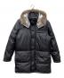 BURBERRY BLACK LABEL（バーバリーブラックレーベル）の古着「ダウンコート」｜ブラック