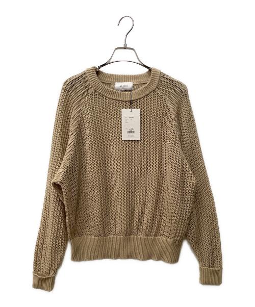 soerte（ソエルテ）soerte (ソエルテ) 薄手ニット ブラウン サイズ:1 未使用品の古着・服飾アイテム