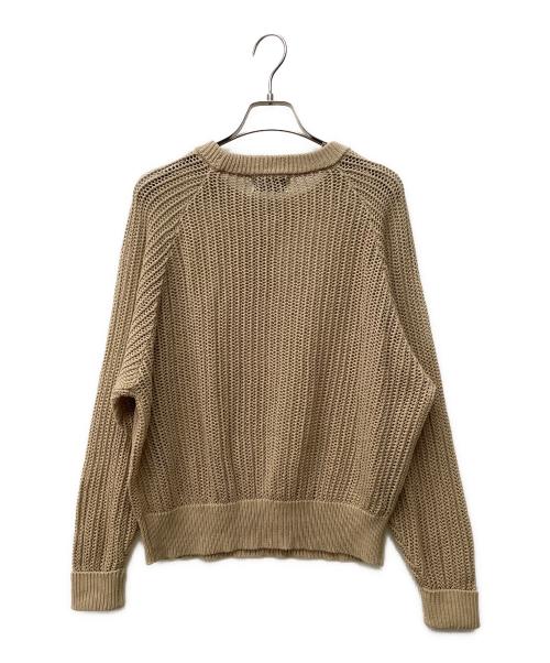 soerte（ソエルテ）soerte (ソエルテ) 薄手ニット ブラウン サイズ:1 未使用品の古着・服飾アイテム