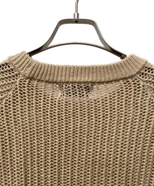 soerte（ソエルテ）soerte (ソエルテ) 薄手ニット ブラウン サイズ:1 未使用品の古着・服飾アイテム