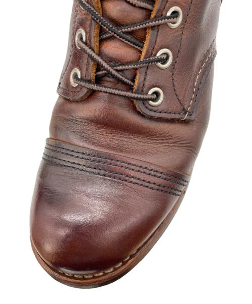 RED WING（レッドウィング）RED WING (レッドウィング) Iron Ranger アイアンレンジャー ブラウン サイズ:US8.5 Dの古着・服飾アイテム