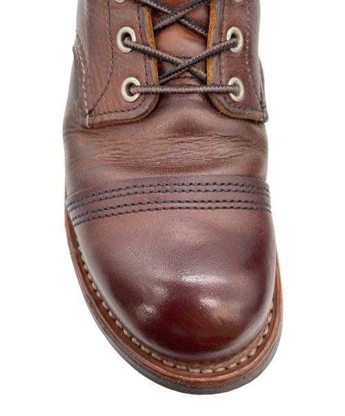 RED WING（レッドウィング）RED WING (レッドウィング) Iron Ranger アイアンレンジャー ブラウン サイズ:US8.5 Dの古着・服飾アイテム