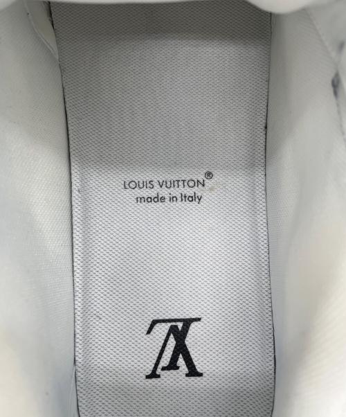 LOUIS VUITTON（ルイ ヴィトン）LOUIS VUITTON (ルイ ヴィトン) LV トレイナー スニーカー ブラック×ホワイト サイズ:7 1/2の古着・服飾アイテム
