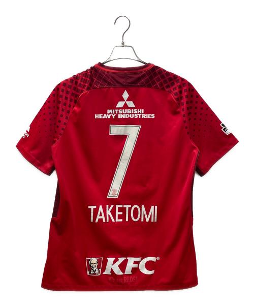 浦和レッズ（ウラワレッズ）浦和レッズ (ウラワレッズ) NIKE (ナイキ) サッカーユニフォーム レッド サイズ:XLの古着・服飾アイテム
