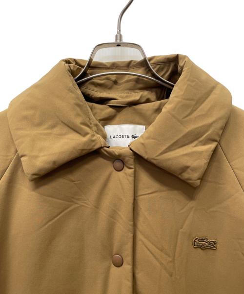 LACOSTE（ラコステ）LACOSTE (ラコステ) ミニマルパデットロングコート ブラウン サイズ:38の古着・服飾アイテム