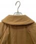 中古・古着 LACOSTE (ラコステ) ミニマルパデットロングコート ブラウン サイズ:38：10000円