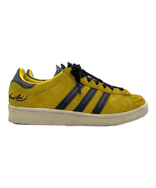 adidas Originals（アディダスオリジナル）adidas originals (アディダスオリジナル) Bruce Lee (ブルースリー) Jabbar Low イエロー×ネイビー サイズ:23.5の古着・服飾アイテム