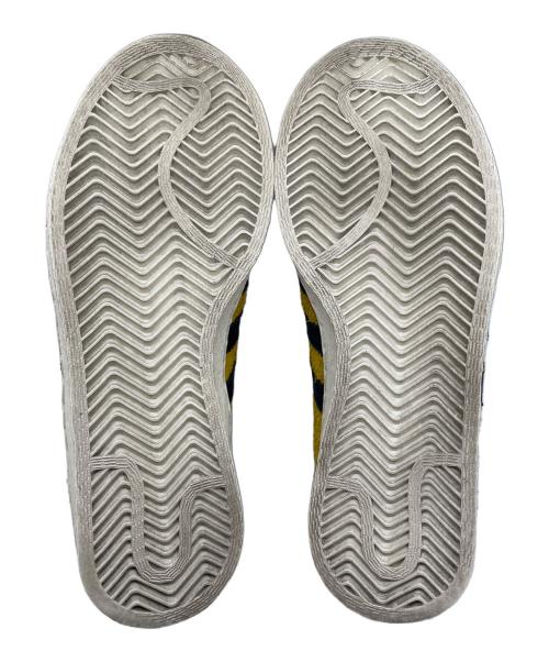 adidas Originals（アディダスオリジナル）adidas originals (アディダスオリジナル) Bruce Lee (ブルースリー) Jabbar Low イエロー×ネイビー サイズ:23.5の古着・服飾アイテム