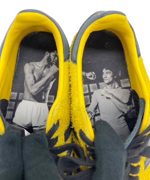 adidas Originals（アディダスオリジナル）adidas originals (アディダスオリジナル) Bruce Lee (ブルースリー) Jabbar Low イエロー×ネイビー サイズ:23.5の古着・服飾アイテム