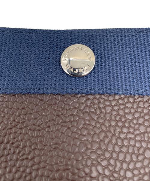 Herve Chapelier（エルベシャプリエ）Herve Chapelier (エルベシャプリエ) ハンドバッグ ネイビー×ブラウンの古着・服飾アイテム