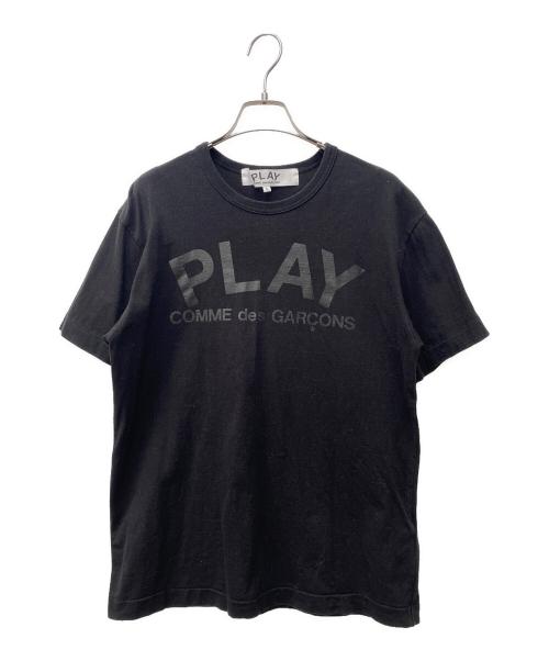 PLAY COMME des GARCONS（プレイコムデギャルソン）PLAY COMME des GARCONS (プレイコムデギャルソン) 半袖カットソー ブラック サイズ:Lの古着・服飾アイテム