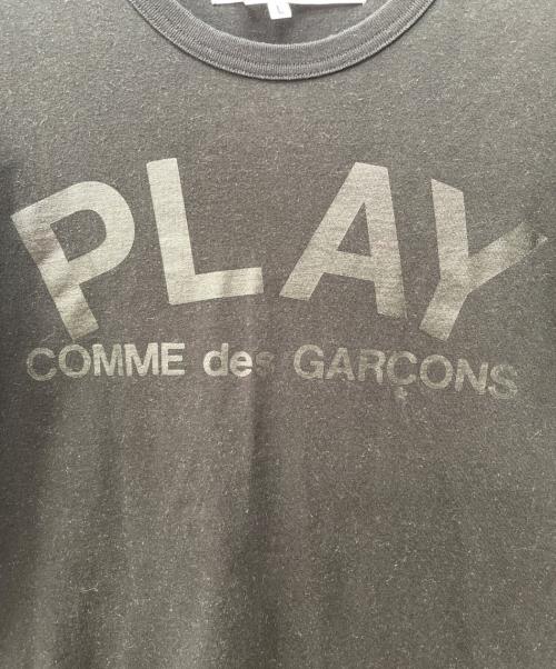 PLAY COMME des GARCONS（プレイコムデギャルソン）PLAY COMME des GARCONS (プレイコムデギャルソン) 半袖カットソー ブラック サイズ:Lの古着・服飾アイテム