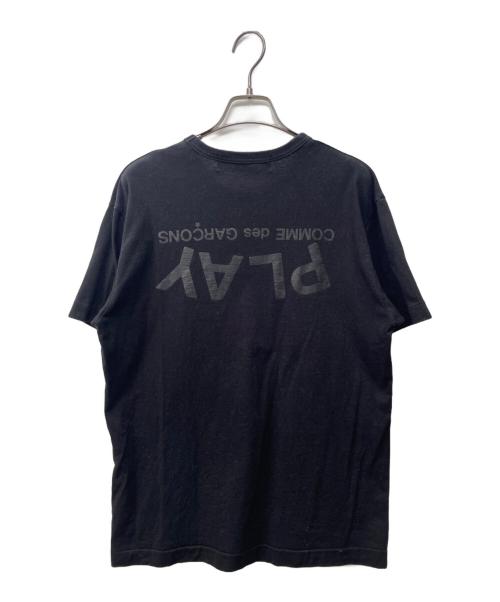 PLAY COMME des GARCONS（プレイコムデギャルソン）PLAY COMME des GARCONS (プレイコムデギャルソン) 半袖カットソー ブラック サイズ:Lの古着・服飾アイテム