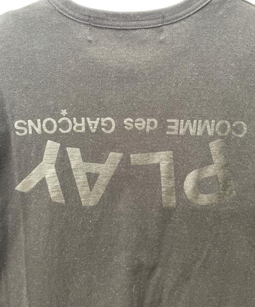 PLAY COMME des GARCONS（プレイコムデギャルソン）PLAY COMME des GARCONS (プレイコムデギャルソン) 半袖カットソー ブラック サイズ:Lの古着・服飾アイテム