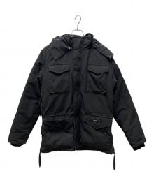 CANADA GOOSE（カナダグース）の古着「ダウンジャケット　コンスタブルパーカー」｜ブラック