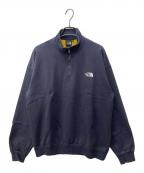 THE NORTH FACEザ ノース フェイス）の古着「JACQUARD HALF ZIP」｜ネイビー