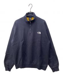 THE NORTH FACE（ザ ノース フェイス）の古着「JACQUARD HALF ZIP」｜ネイビー