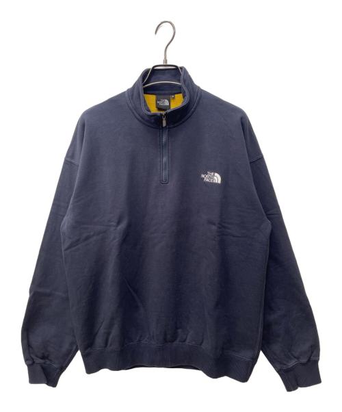 THE NORTH FACE（ザ ノース フェイス）THE NORTH FACE (ザ ノース フェイス) JACQUARD HALF ZIP ネイビー サイズ:Sの古着・服飾アイテム