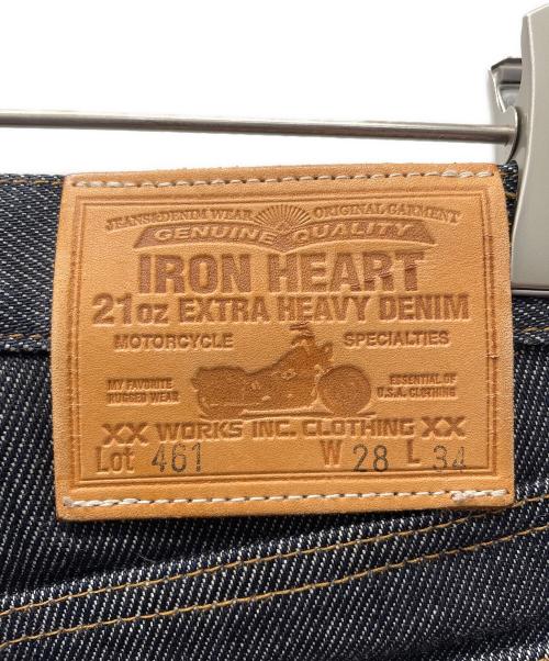 IRON HEART（アイアンハート）IRON HEART (アイアンハート) 21oz Extra Heavy Denim デニムパンツ インディゴ サイズ:71cm (W28)の古着・服飾アイテム