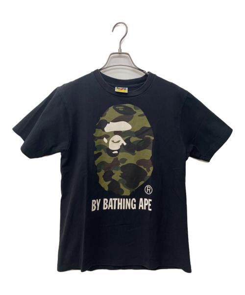 A BATHING APE（アベイシングエイプ）A BATHING APE (アベイシングエイプ) 半袖カットソー ブラック サイズ:Sの古着・服飾アイテム
