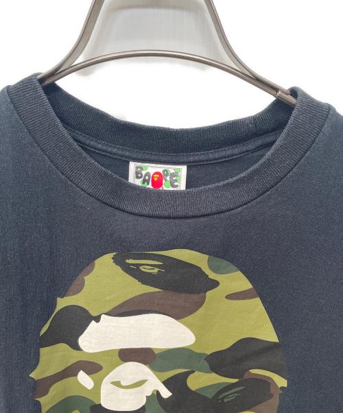 A BATHING APE（アベイシングエイプ）A BATHING APE (アベイシングエイプ) 半袖カットソー ブラック サイズ:Sの古着・服飾アイテム