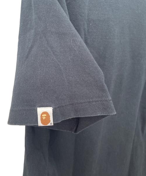 A BATHING APE（アベイシングエイプ）A BATHING APE (アベイシングエイプ) 半袖カットソー ブラック サイズ:Sの古着・服飾アイテム