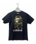 A BATHING APE（アベイシングエイプ）の古着「半袖カットソー」｜ブラック