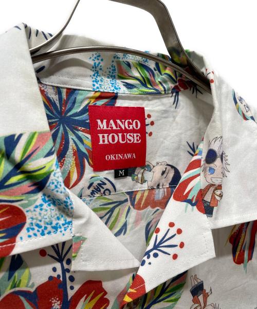 MANGO HOUSE（マンゴ ハウス）MANGO HOUSE (マンゴ ハウス) 呪術廻戦 (ジュジュツカイセン) 半袖シャツ ホワイト サイズ:Mの古着・服飾アイテム