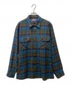 PENDLETONペンドルトン）の古着「ボードシャツ 50's」｜ブルー